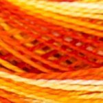 Helmilanka nro 8 - liukuvärjätty Oranssinkeltainen (51) DMC