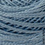 Helmilanka nro 8 - yksivärinen Vaaleansininen (800) DMC