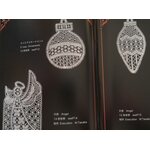 Bobbin lace patterns Christmas Ornaments - Mika Toyoda