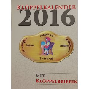 Klöppelkalender 2016 - nypläysmallit vuosikalenteri 2016