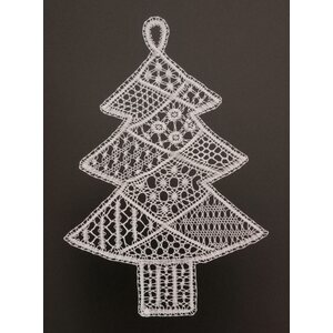 Bobbin lace patterns Christmas Ornaments - Mika Toyoda