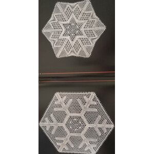 Bobbin lace patterns Christmas Ornaments - Mika Toyoda
