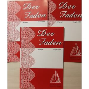 "Der Faden" Itävallan pitsiliiton julkaisu 3 nroa - vuodelta 2005