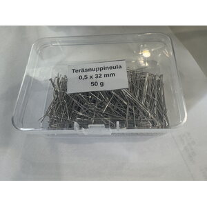 Teräsnuppineulat 32 x 0,5 mm 50 g