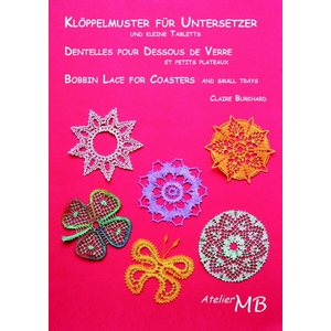 Bobbin Lace for Coasters and small Trays - Claire Burkhard