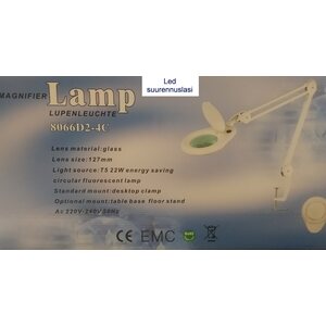 Led -suurennuslasivalaisin