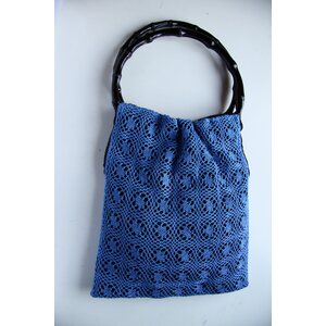 Laukun sanka ''Yoko" - halk. 22cm, sävy MUSTA
