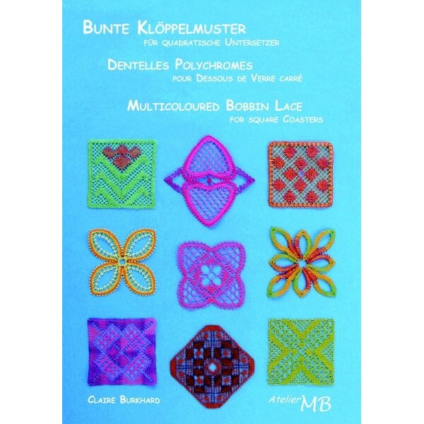 Multicoloured Bobbin Lace - Claire Burkhard
